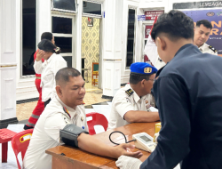 Peringati HBP ke-62, Lapas Labuhan Ruku Gelar Donor Darah Bersama PMI Batubara, Wujud Nyata Kepedulian Sosial