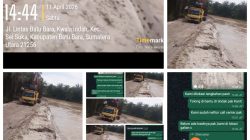 Dikonfirmasi Soal Galian C Ilegal, Kapolsek Air Putih Bungkam—WA Wartawan Diblokir!