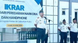 Ikrar Zero Halinar, Lapas Labuhan Ruku Tegaskan Komitmen Berantas Narkoba, HP Ilegal, dan Pungli 