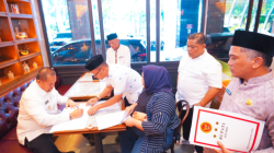 Bupati Batu Bara Teken Hibah Lahan HGU untuk Pembangunan Tempat Pengolahan Sampah Terpadu