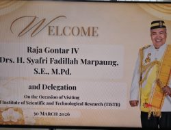 Raja Gontar IV Tinjau Riset Strategis Thailand, Dorong Kerja Sama Berbasis Inovasi Global