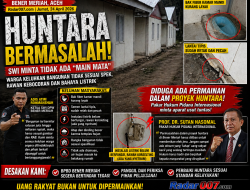 Diduga Bermasalah, Proyek Huntara di Bener Meriah Disorot: SWI Minta Tak Ada “Main Mata”