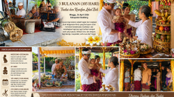 Kearifan Lokal Bali Tetap Lestari, Upacara 3 Bulanan Bayi Digelar di Buleleng