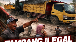 Tambang Tebon Kian Terang-Terangan, Warga Tercekik Dampak, Hukum Dipertanyakan