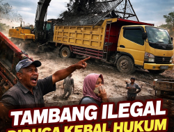 Tambang Tebon Kian Terang-Terangan, Warga Tercekik Dampak, Hukum Dipertanyakan