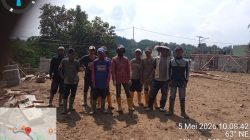 Megah Bermanfaat! Pengawasan Babinsa Iwan, Tokoh Agama KH.Iim Sampai Warga Bersatu Dukung KDKMP