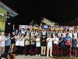 Laga Sengit Hingga Lima Set, Surya Bakti dan Padang Adios Jadi Kampiun Bola Voli Padang 2026