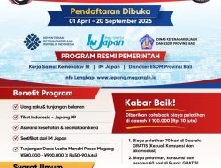 Magang Resmi ke Jepang 2026, Peluang Emas Masa Depan Cerah! 
