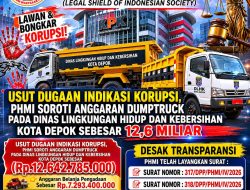 PHMI Soroti Anggaran Dumptruck DLHK Depok Rp12,6 Miliar, Desak Transparansi dan Penyelidikan