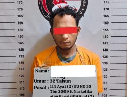 Residivis Pembawa 72 Gram Sabu Dibekuk Satres Narkoba Polres Labuhanbatu di Labura