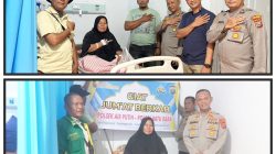 Sinergi dan Empati: Dua Pimpinan Polsek Bersama Rekan Media Tinjau Langsung Kondisi Mariati AB