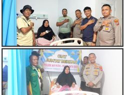 Sinergi dan Empati: Dua Pimpinan Polsek Bersama Rekan Media Tinjau Langsung Kondisi Mariati AB