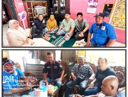 Kepedulian Institusional: Polres Batu Bara Bersama GANN dan Insan Pers Kunjungi Rekan Media 