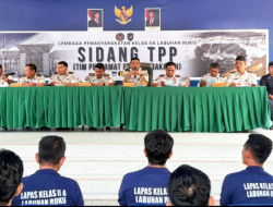 64 Warga Binaan Lapas Labuhan Ruku Ikut Sidang TPP, Bahas Usulan PB, CB Dan TAMPING