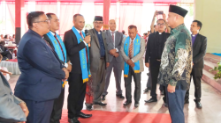 Wakil Bupati Syafrizal Hadiri Perayaan Paskah Oikumene Tahun 2026, Serahkan 100 Paket Sembako untuk Anak Yatim Piatu