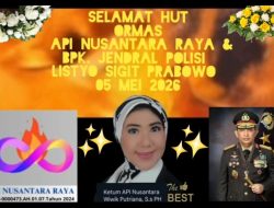 HUT API Nusantara Raya Bertepatan dengan Ulang Tahun Listyo Sigit Prabowo dan Wiwik Putriana, Momentum Sinergi Negara dan Rakyat