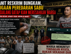 Kanit Reskrim Bungkam, Dugaan Peredaran Sabu di Sialang Gatap Kian Meresahkan Warga