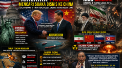 Amerika Mulai Panik Hadapi Iran, China Jadi Harapan Baru Diplomasi dan Perdagangan Dunia