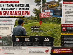 8 Tahun Tanpa Kepastian, Warga Semarang Pertanyakan Transparansi BPN Soal Dugaan Tumpang Tindih HGB di Banyumanik