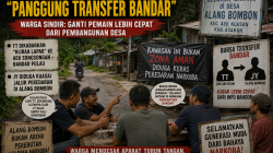 Alang Bombon Diduga Jadi “Panggung Transfer Bandar”, Warga Sindir: Ganti Pemain Lebih Cepat dari Pembangunan Desa