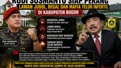 Prof Sutan Nasomal: Rudi Susmanto Siap Perang Lawan Judol, Begal dan Mafia Telur Infertil di Kabupaten Bogor
