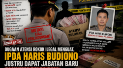 Dugaan Setoran Rokok Ilegal Menguat, Ipda Haris Budiono Malah Dapat Posisi Baru di Yanma Polda Bali