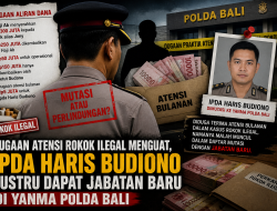 Dugaan Setoran Rokok Ilegal Menguat, Ipda Haris Budiono Malah Dapat Posisi Baru di Yanma Polda Bali
