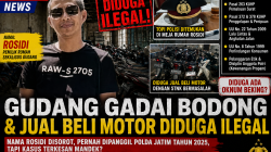 Gudang Gadai Ilegal dan Jual Beli Motor Diduga Bodong di Banyuwangi, Nama Rosidi Disorot