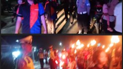300 Warga Semarakkan Pawai Obor 1 Muharam, Air Putih Bersinar dalam Harmoni dan Kondusivitas