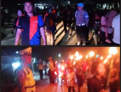 300 Warga Semarakkan Pawai Obor 1 Muharam, Air Putih Bersinar dalam Harmoni dan Kondusivitas