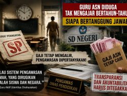 Guru Tak Mengajar Bertahun-Tahun, Siapa Bertanggung Jawab?