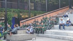 TNI Menyatu dengan Rakyat, Korem 072/Pamungkas Gelar Nobar Piala Dunia 2026 di Malioboro