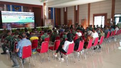 Sepak Bola Jadi Perekat Bangsa, Nobar Piala Dunia 2026 di Makorem 071/Wijayakusuma Disambut Antusias Warga