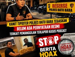 Klarifikasi Polres Batu Bara: Berita Pemanggilan Terkait Podcast ITE Tidak Benar, Berkas Masih Tahap Administrasi