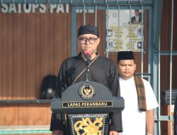 Angkat Tema ‘Ayah Wajib Hadir’, Lapas Pekanbaru Gelar Upacara Harganas ke-33 Penuh Makna