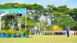 Bupati Batu Bara Pimpin Upacara Peringatan Hari Lahir Pancasila 2026, Bagikan 1.000 Bendera Merah Putih