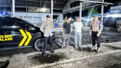 Patroli Tengah Malam Polsek Talawi, Ruang Gerak Pelaku 3C Dipersempit
