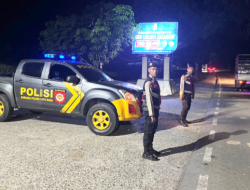 Blue Light Patrol Menyala, Polres Batu Bara Persempit Ruang Gerak Pelaku 3C di Jalinsum