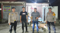 Patroli Malam Polsek Medang Deras Sikat Potensi Kejahatan, Kawal Keamanan Masyarakat