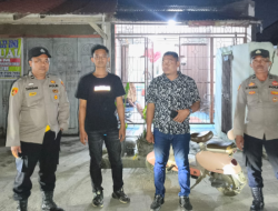 Patroli Malam Polsek Medang Deras Sikat Potensi Kejahatan, Kawal Keamanan Masyarakat