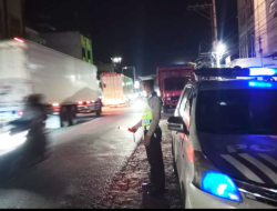 Blue Light Satlantas Batu Bara Menyala di Tengah Malam, Jalinsum Dijaga Ketat untuk Tekan Laka dan Kemacetan