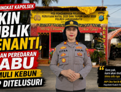 Kapolsek Merespons Cepat, Dugaan Peredaran Sabu di Damuli Kebun Kini Jadi Atensi Publik