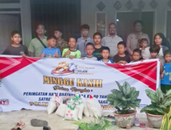 Minggu Kasih Satresnarkoba: Tebar Sembako, Perkuat Benteng Anti Narkoba