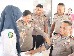 Polres Batu Bara Gelar Bakti Kesehatan Donor Darah Sambut Hari Bhayangkara ke-80, Berhasil Himpun 75 Kantong Darah