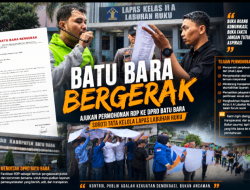 Lapas Labuhan Ruku Disorot, Batu Bara Bergerak Desak DPRD Gelar RDP Terbuka