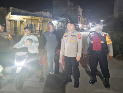 Patroli Malam Digencarkan, Polsek Medang Deras Persempit Ruang Gerak Begal dan Geng Motor