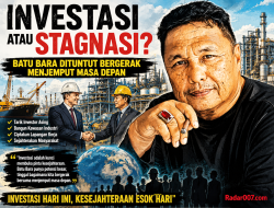 Investasi atau Stagnasi? Batu Bara Dituntut Bergerak Menjemput Masa Depan
