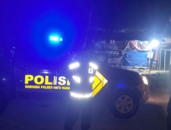 Blue Light Menyisir Jalinsum Tanah Gambus, Polres Batu Bara Persempit Ruang Gerak Pelaku Kejahatan