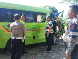 Kapolres Batu Bara Turun Langsung Tangani Kecelakaan Travel Darma Putra di Tol Lima Puluh–Indrapura