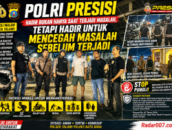 Patroli Tengah Malam Polsek Talawi Sikat Potensi Kriminalitas, Premanisme hingga Balap Liar